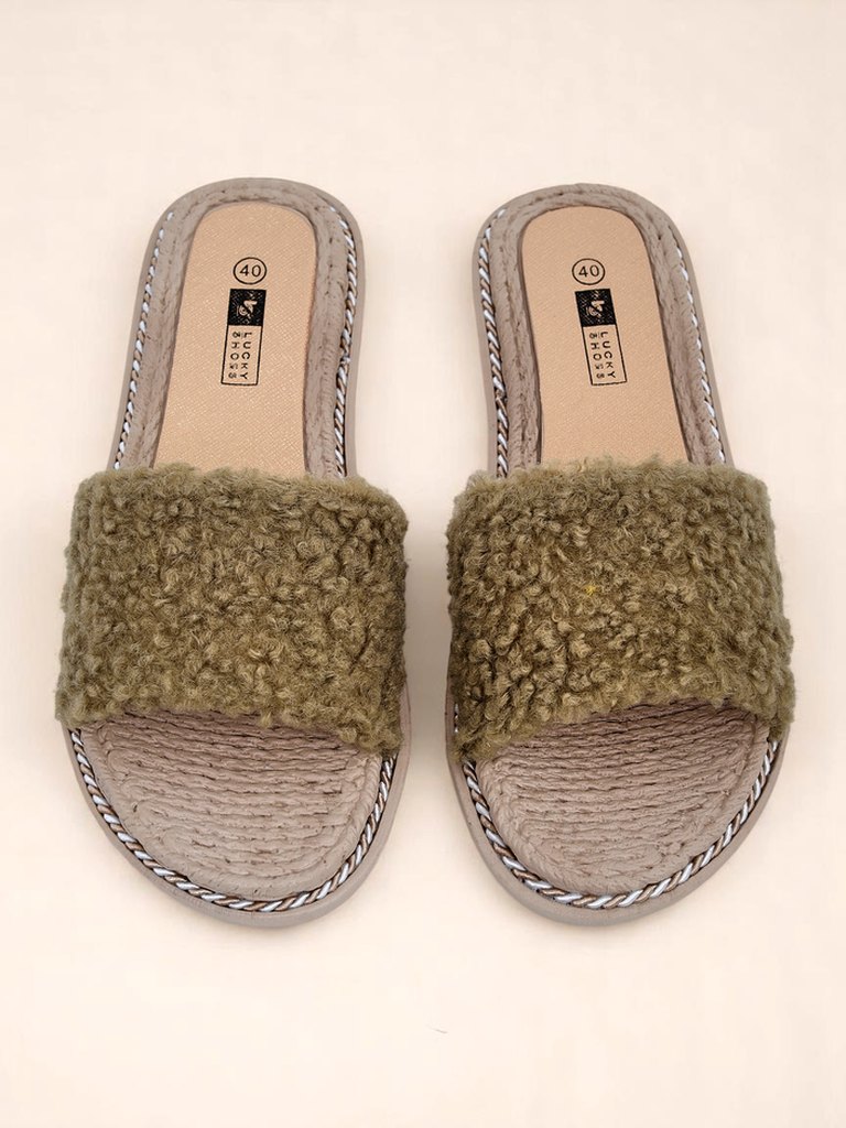 Royalfashion Дамски чехли с кожух Cozy Step