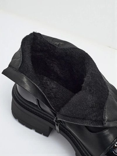 Дамски еко кожени боти с връзки Elisse