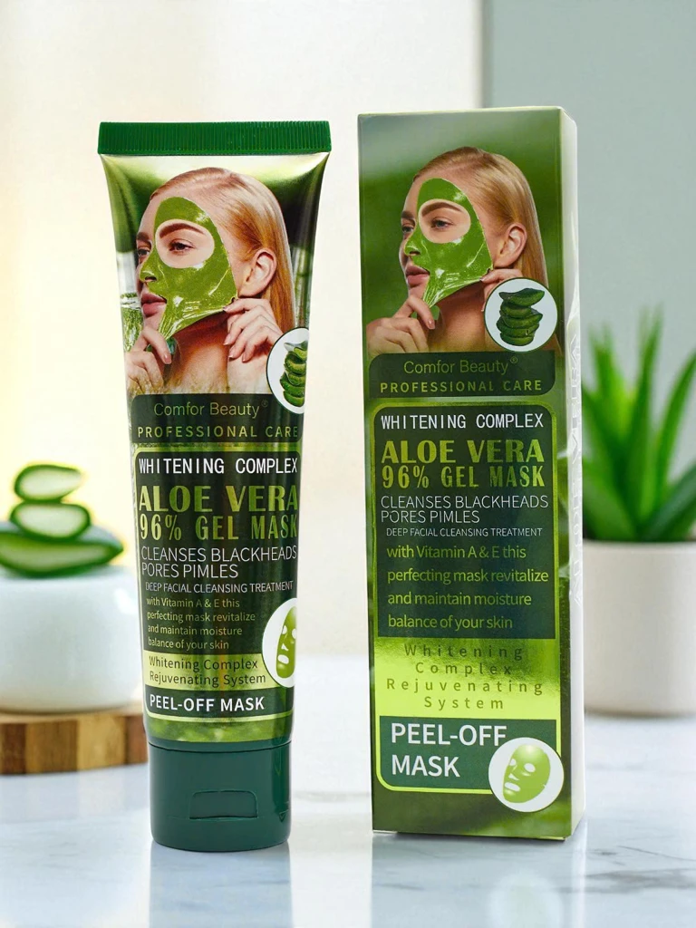Aurelia Vita Aloe Vera Маска 96% Изсветляващ комплекс Гел пилинг-оф