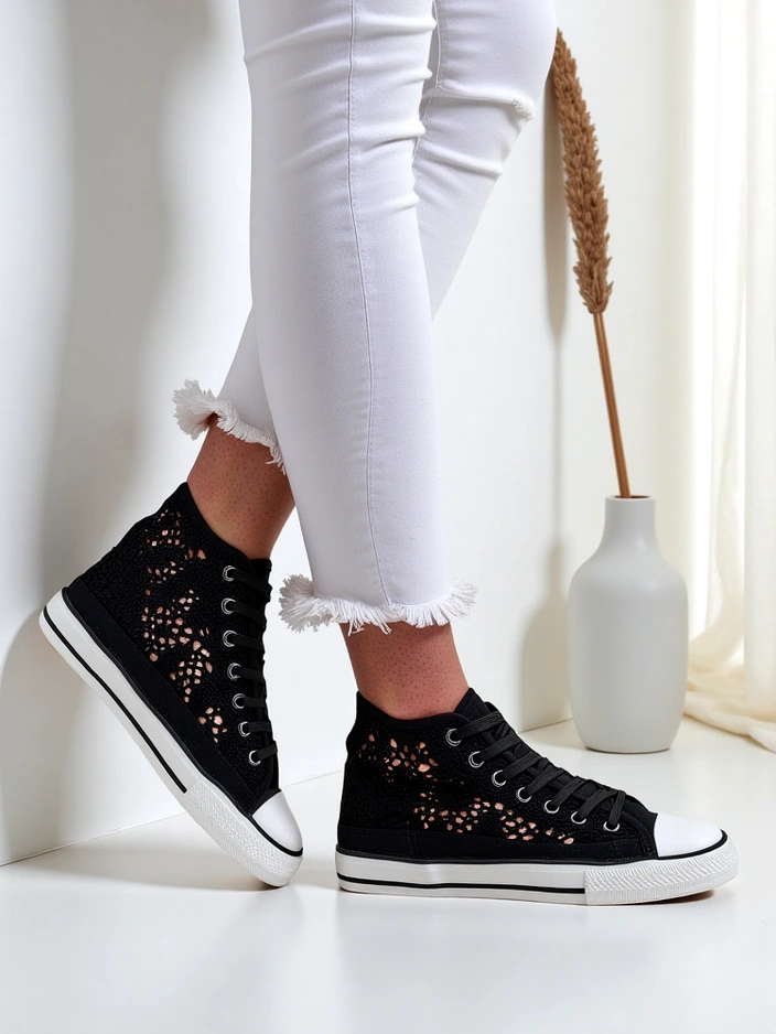 Royalfashion Женски перфориранки маратонки Limme