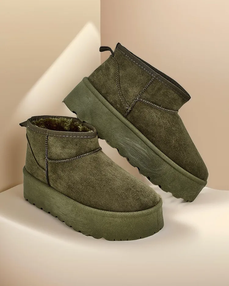 Royalfashion Къси снежни ботуши за жени Havale