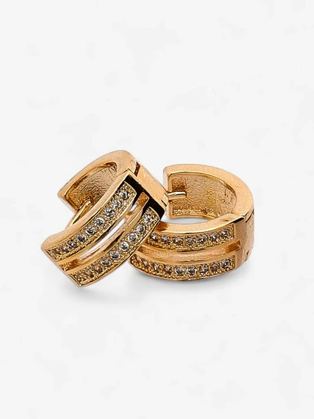 Royalfashion Дамски обеци с кубичен цирконий