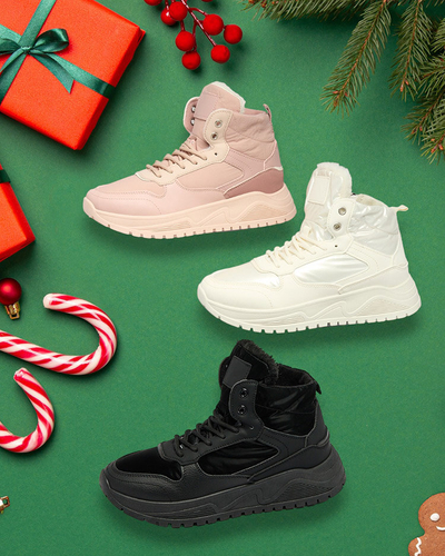 Royalfashion Изолирани дамски маратонки с кожа Retodaf