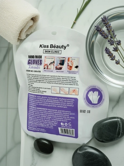 Aurelia Hand Mask Gloves Lavender - Хидратиращи ръкавици за ръце 30 g