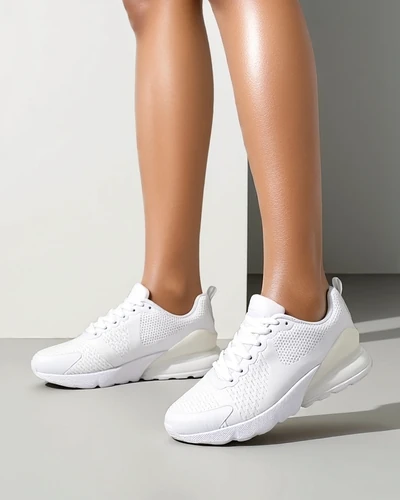 Кецове за жени Royalfashion Terrifa от текстил, с лесно обуване. Оригинални дамски кецове с връзки, изработени от текстилни материали. Еластичната горна част се адаптира леко към стъпалото. Удобно дамско обувки за всекидневна употр?