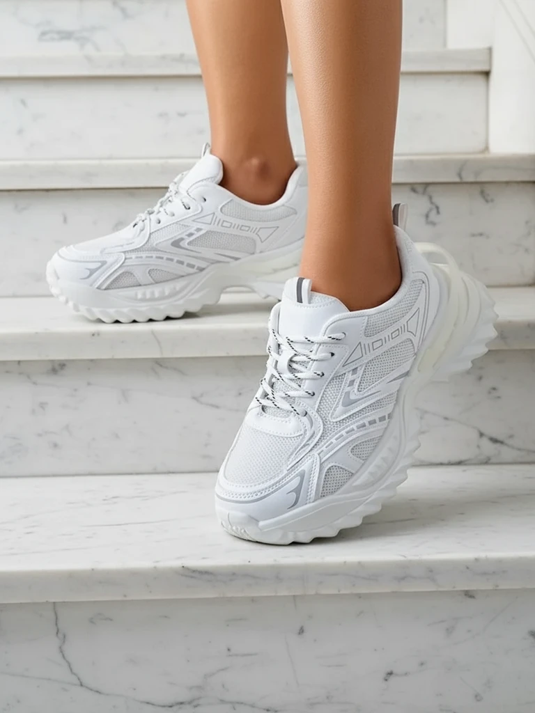 Бели Сникърси Elysia Comfort