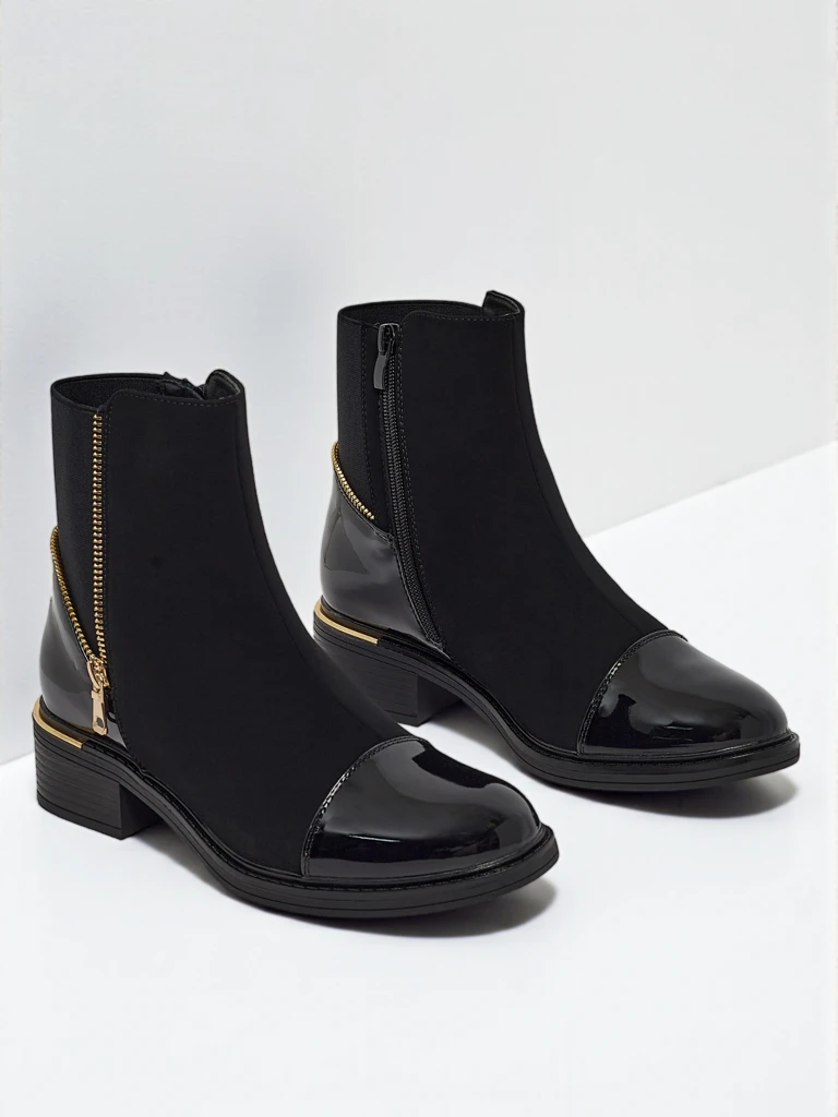 Дамски еко кожени боти Selyrix