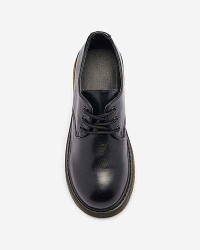 Черни дамски полуобувки Heloso- Footwear