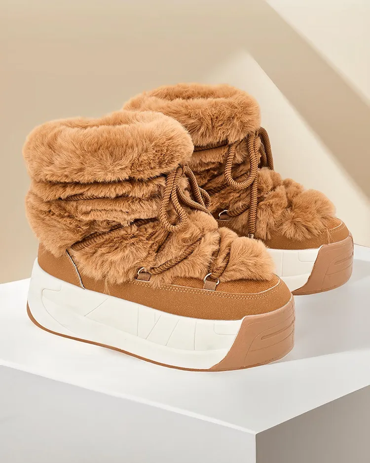 Дамски снежни ботуши Royalfashion Rozuri