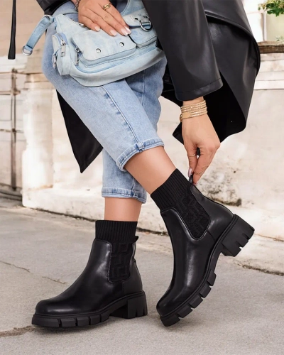 Дамски обувки без връзки на глезена на Royalfashion Domixo