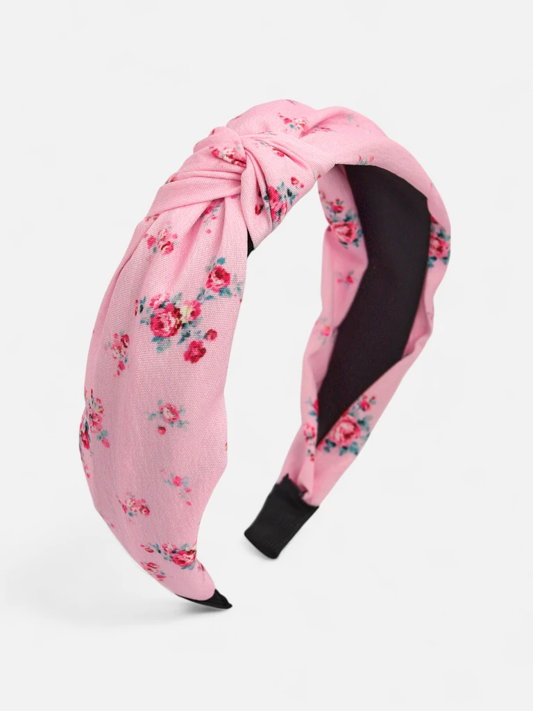 Royalfashion Лента за коса с плитка на цветя