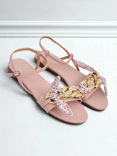 Royalfashion Дамски сандали на равна подметка BareLuxe