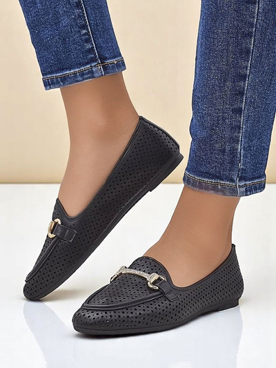 Royalfashion Rafalle ажурни дамски мокасини