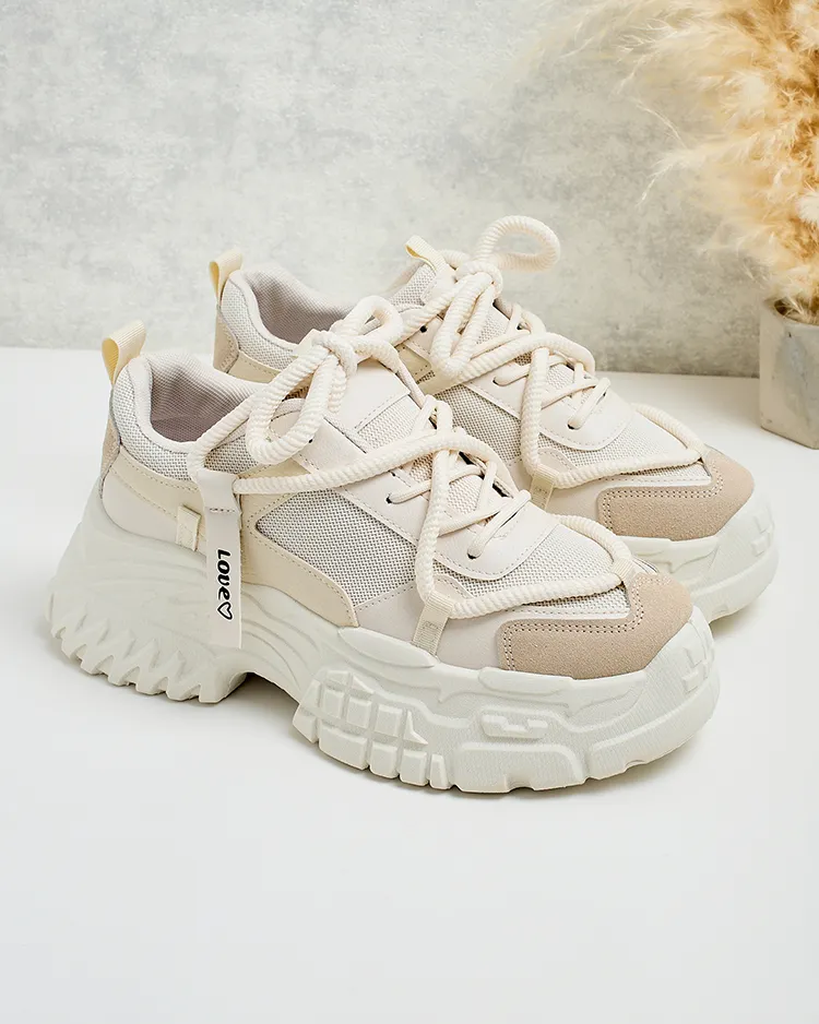 Royalfashion Дамски кецове на платформа Bereya