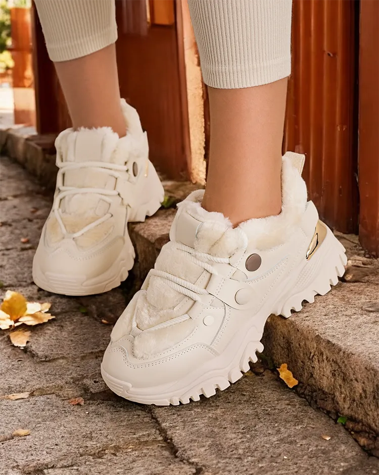 Роиалфешън Дамски модни обувки с изолация Пориомо