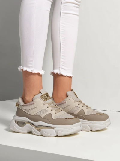 Обувки Royalfashion за жени с по-дебела подметка Lesalli