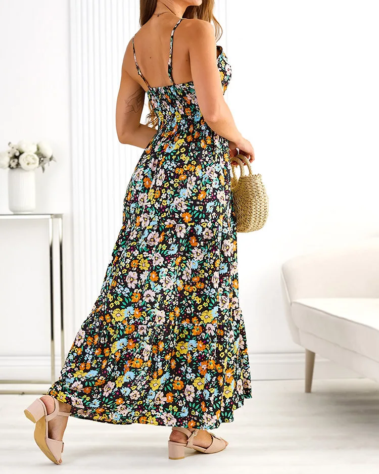 Royalfashion Дамска памучна миди рокля