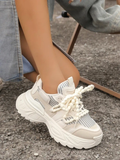 Спортни маратонки Royalfashion за жени на по-дебела подметка Loness