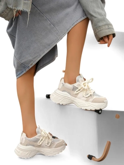 Спортни маратонки Royalfashion за жени на по-дебела подметка Loness