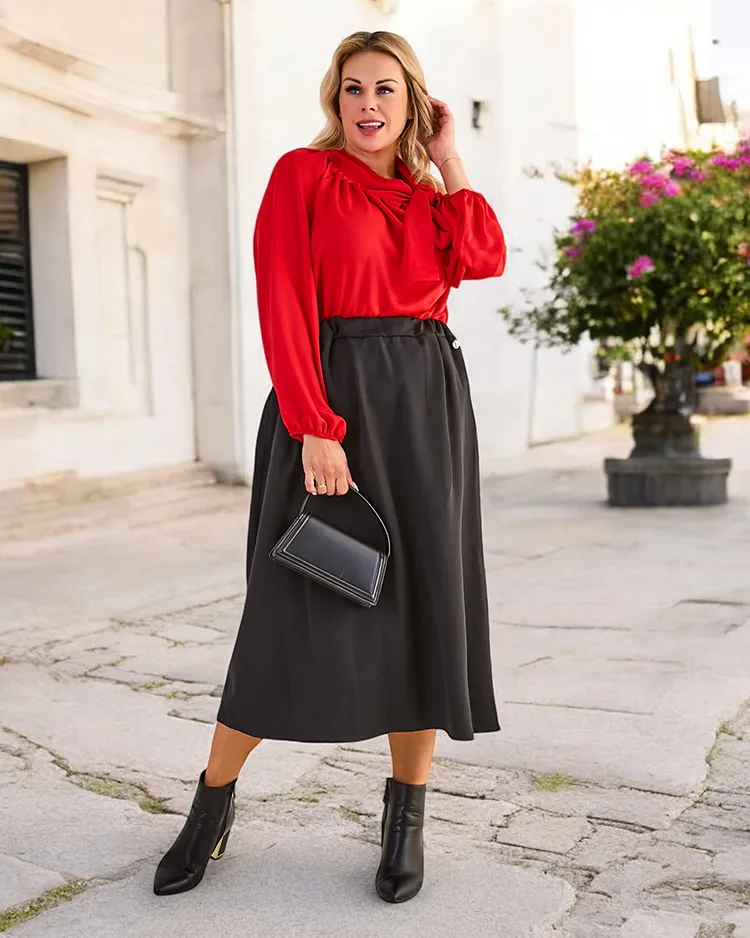 Рокля средна дължина за жени на Royalfashion