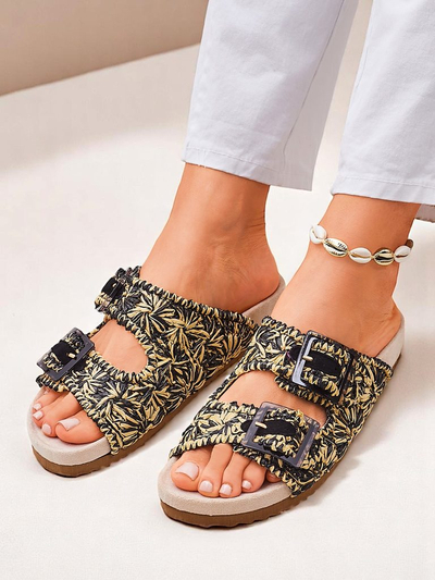 Royalfashion Дамски сандали с катарами Samorra