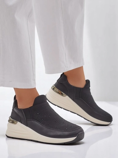 Кецове за жени Royalfashion Slip-on сΡинстони Elera