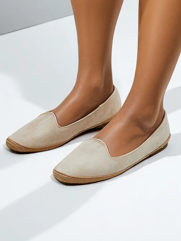 Royalfashion дамски еко велур еспадрили Emmeno