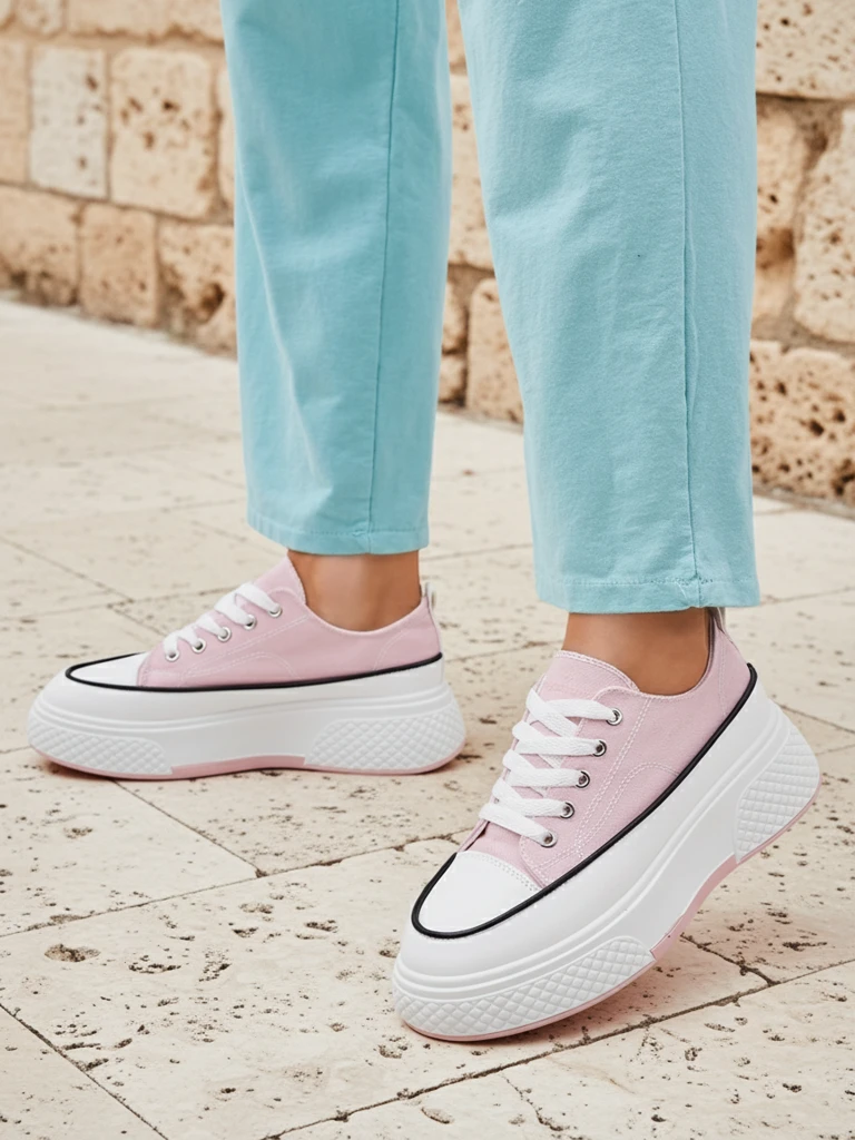 Royalfashion Женски платформи маратонки Beemes