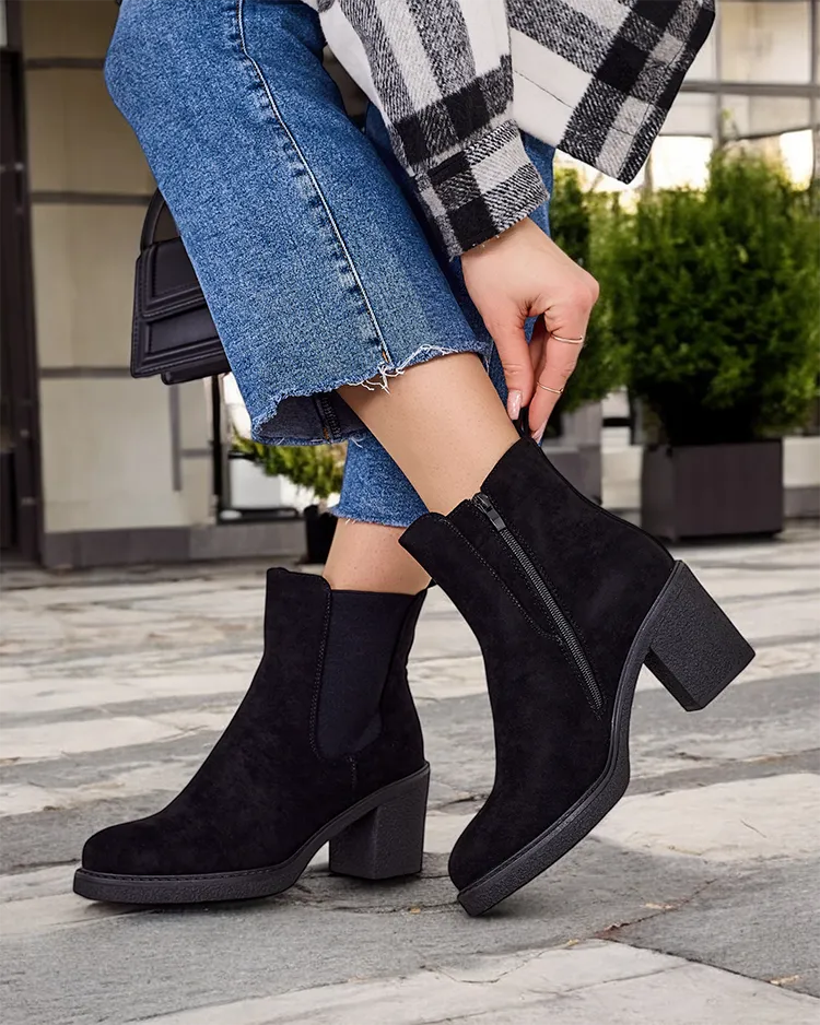 Дамски ботуши за глезен Monarin