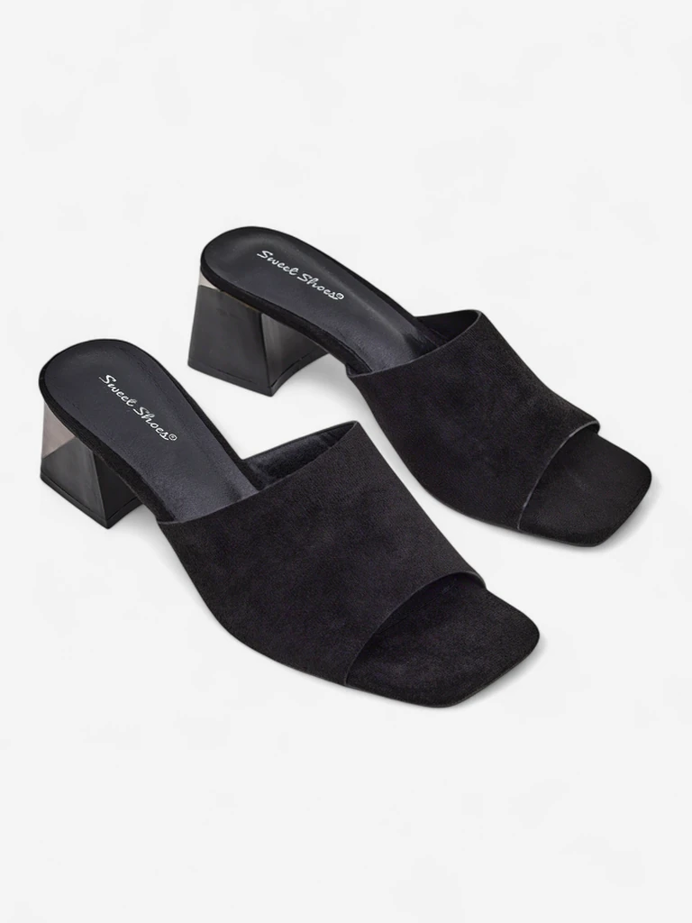 Royalfashion дамски чехли с декоративен ток Vollatie