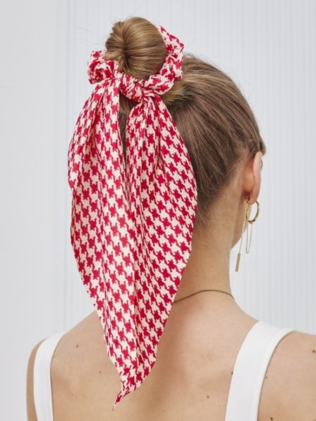 Royalfashion Ластик за коса с каре панделка Kratella