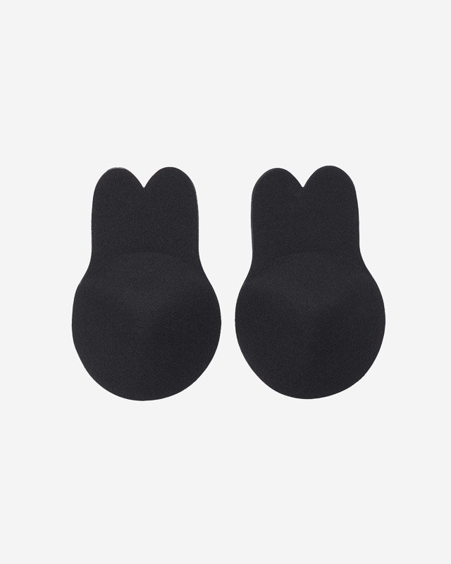 Czarne damskie nakładki samonośne - Bielizna