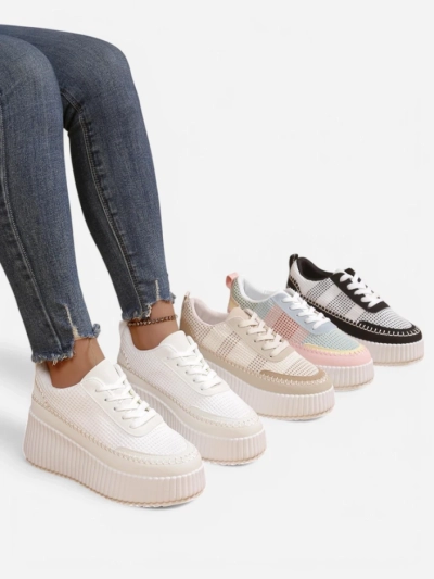 Royalfashion дамски платформа кецове Siserra