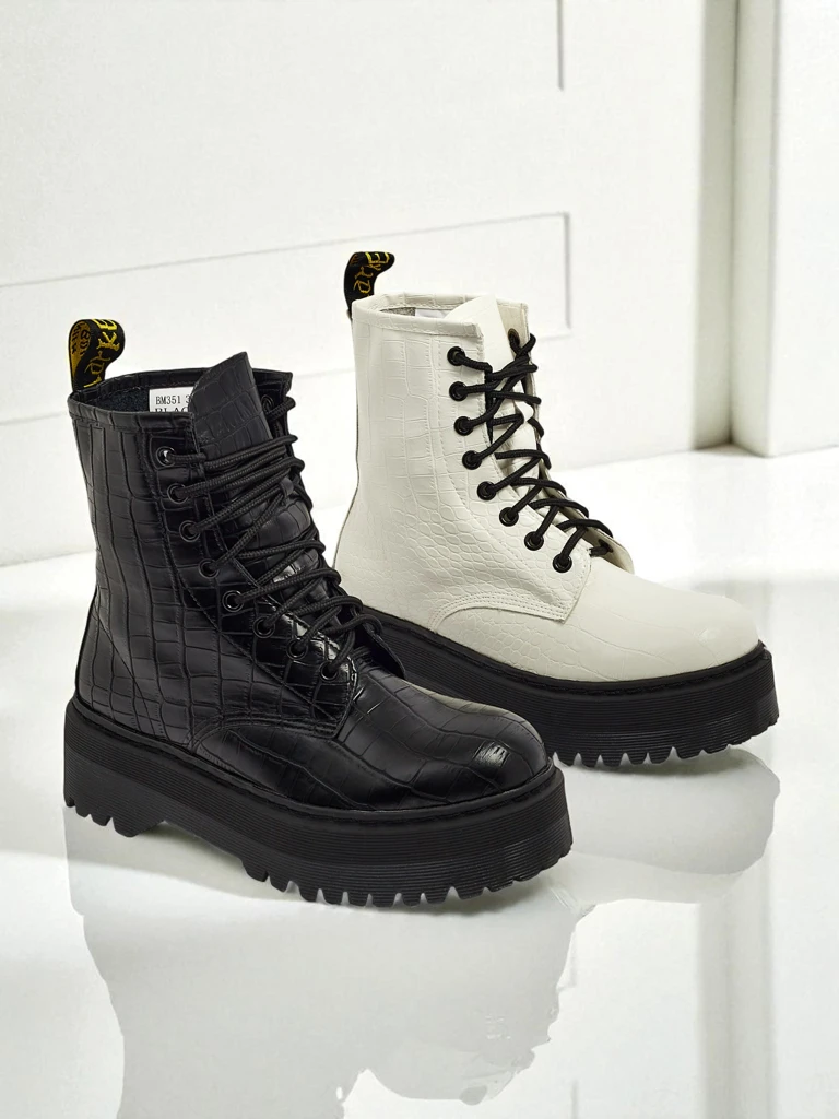 Дамски боти workeri с щампа Arvessa