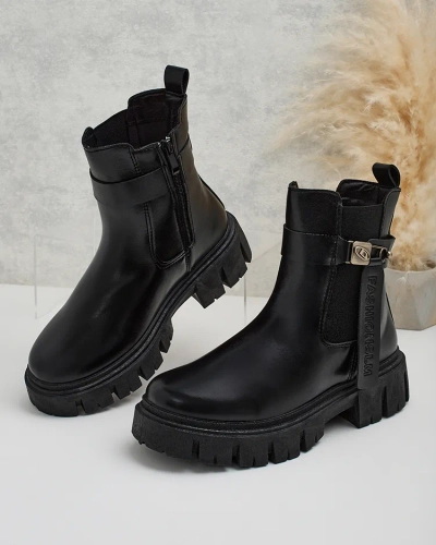 Royalfashion Дамски ботуши от еко кожа Dobinas