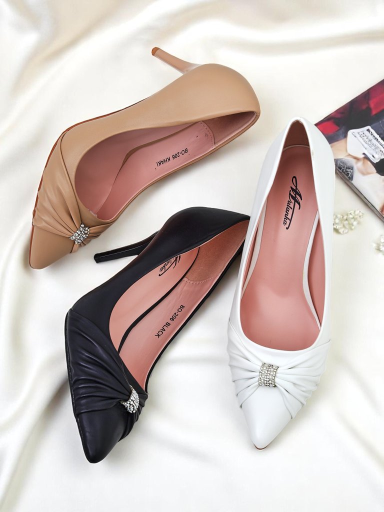 Royalfashion Дамски обувки от еко кожа Venetia Nera