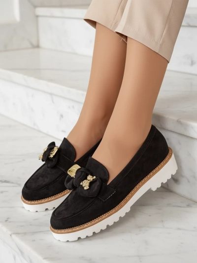 Nero Elegante Мокасини от Екологична Кожа