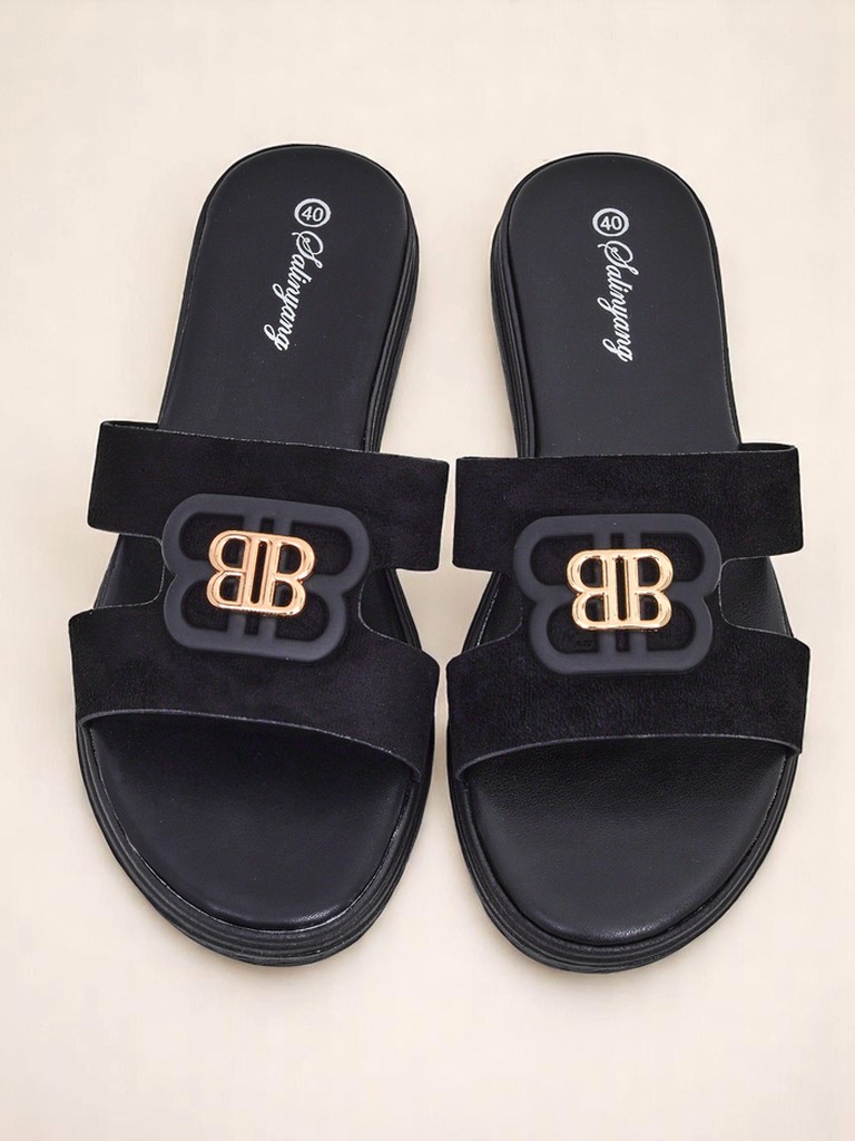 Royalfashion Дамски чехли на плоска подметка ChicStep