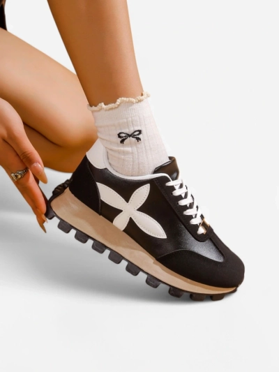 Royalfashion Жени спортни кецове на по-дебела подметка Aloqa