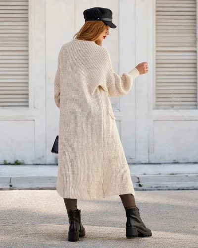 Royalfashion Дамски трикотажен пуловер за спане