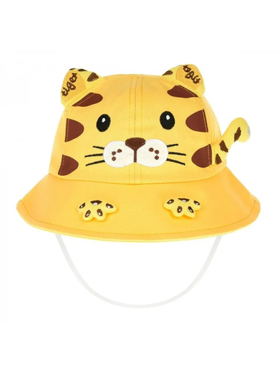 Royalfashion Детска шапка тип „ведро“ с весели нашивки
