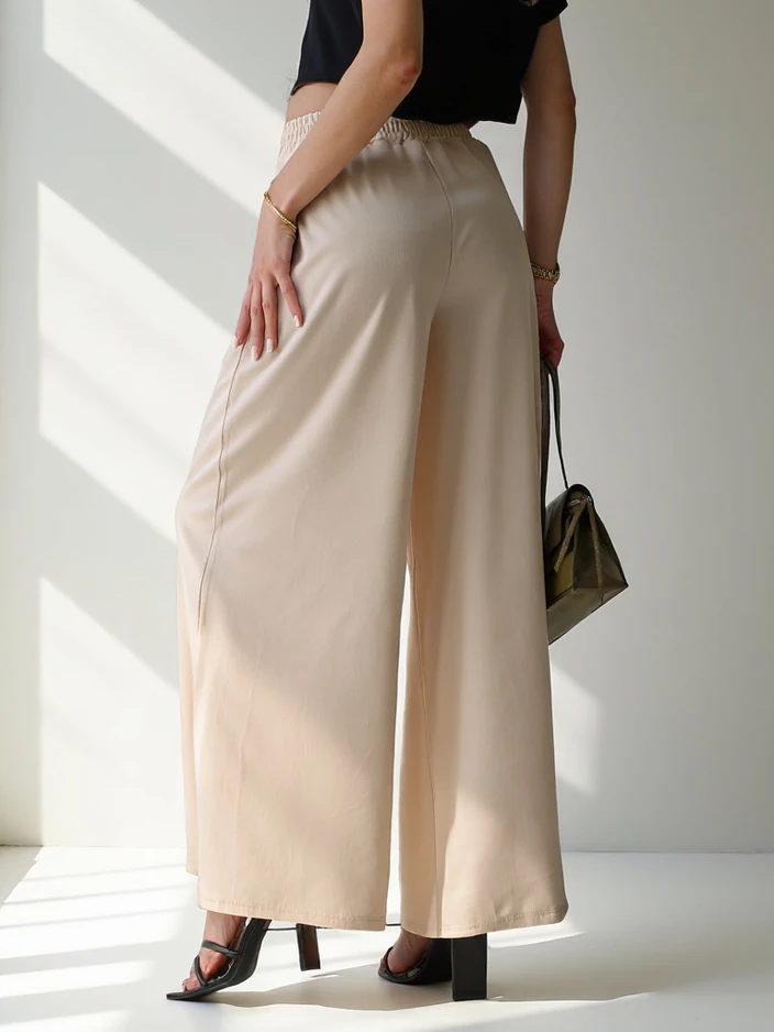 Royalfashion Широки дамски панталони