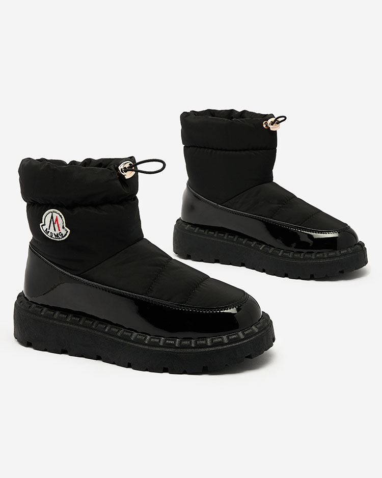 Royalfashion Дамски ботуши за сняг в черен цвят Ireda