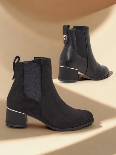 Дамски глезенови ботуши Royalfashion Lepito