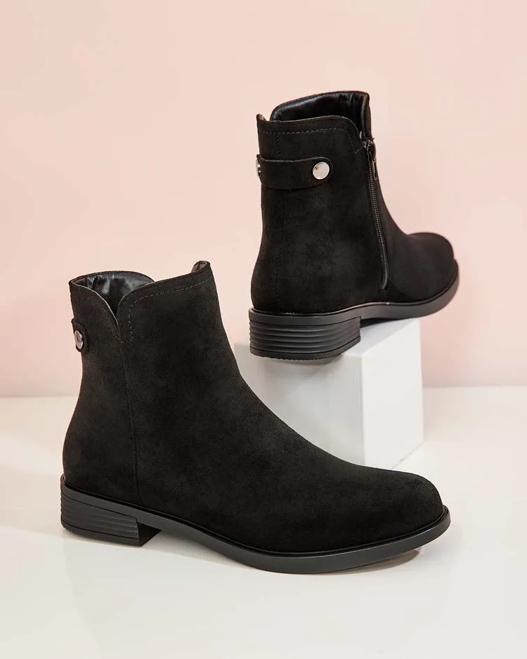 Royalfashion Дамски ботуши Dovilla от велур eko