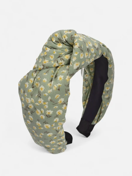 Royalfashion Лента за коса с плитка на цветя