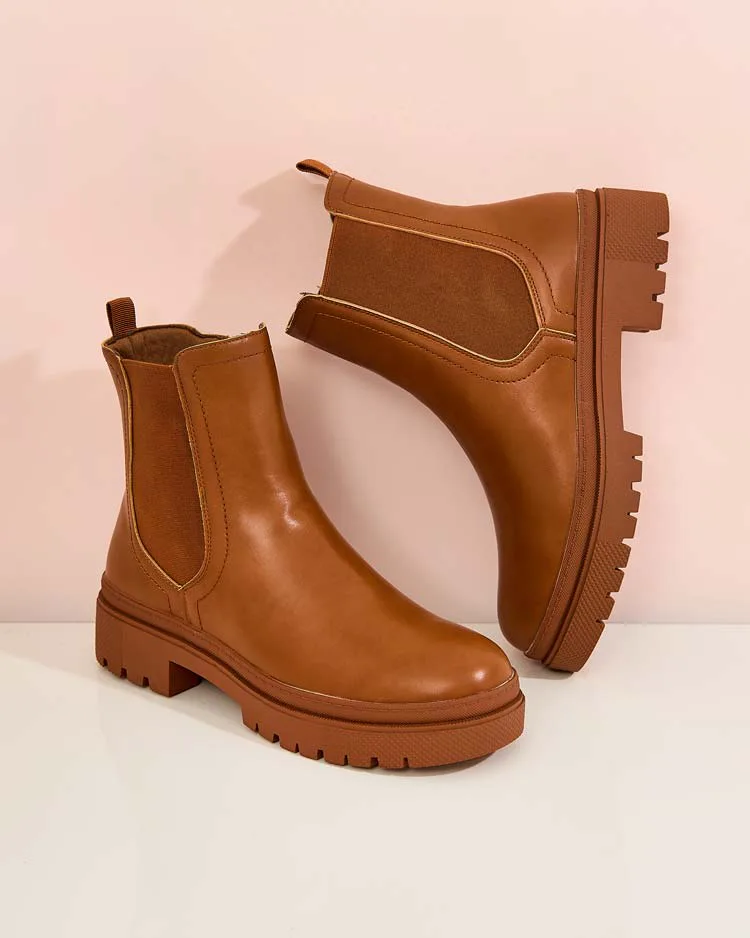 Royalfashion Дамски ботуши от еко кожа Dovivas