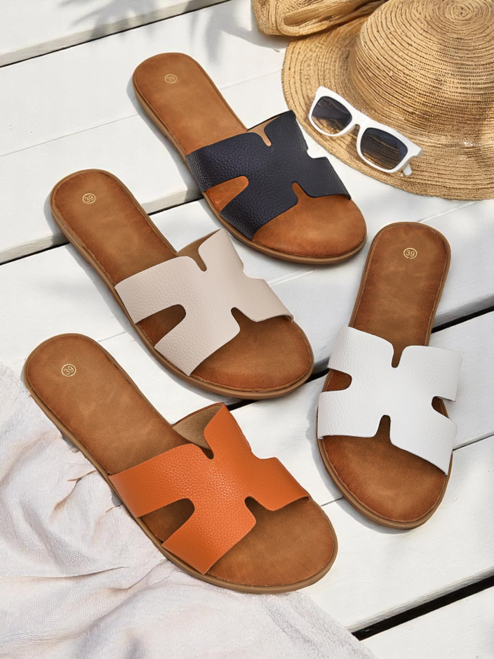 Royalfashion дамски чехли с равна подметка - Ежедневен стил