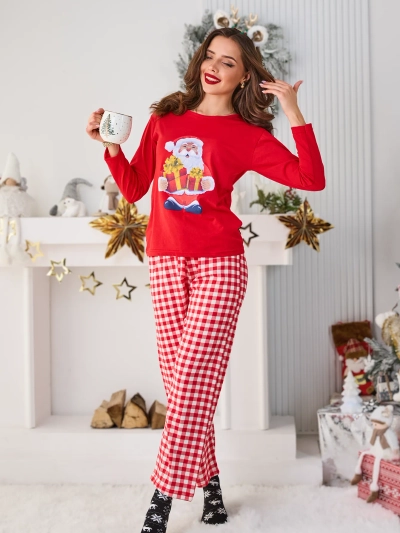 Royalfashion Коледни дамски пижами