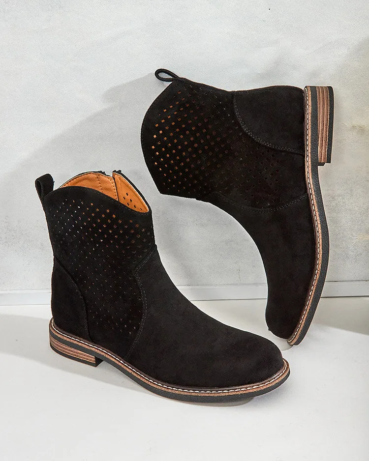 Royalfashion Дамски ажурни ботуши Toffas